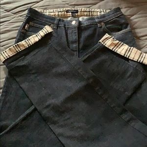 Burberry jeans!